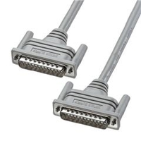 サンワサプライ RS-232Cケーブル(25pin/モデム・TA・切替器・5m) KRS-003K2