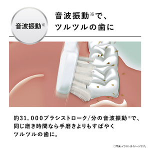 パナソニック 音波振動歯ブラシ ドルツ 白 EW-DM63-W-イメージ9