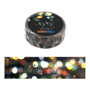 ワールドクラフト キラキラマスキングテープ Illumination 15mm×5m FCU6139-KRMT15-052-イメージ2