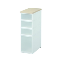 吉川国工業所 ライクイット/耐熱木天板ストッカーワイド ホワイト FC862SK