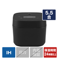 アイリスオーヤマ IH炊飯ジャー(5．5合炊き) ブラック SHK-LS110-B
