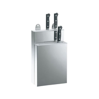 イケダ 18-8 抗菌 PP板付 庖丁差 釘打式 小 2段 FC110LX-8074200