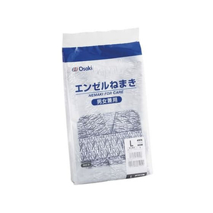 オオサキメディカル エンゼルねまき 紺 死後処置用品 74539(L) FCG736T-24-7927-03-イメージ1
