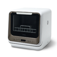 シロカ 食器洗い乾燥機 SS-M171 メタリックウォームグレー SS-M171(W/TL)