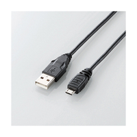 エレコム MicroUSB(AMicroB)ケーブル(1．5m) ブラック GMU2CAMB15BK