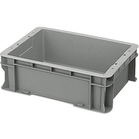 積水テクノ成型 T型コンテナ底面強化タイプ T-9-2HE グレー FC326GS-3563880