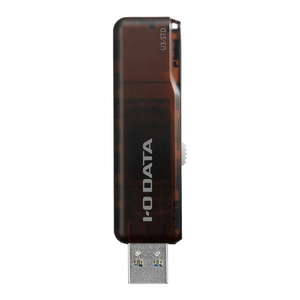 I・Oデータ USB 3．1 Gen 1(USB 3．0)対応 USBメモリー(16GB) スケルトンブラウン U3-STD16GR/BR-イメージ2