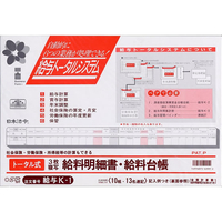 日本法令 トータル式給与明細書・給与台帳 F174214