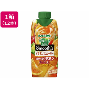 カゴメ FC508PW 野菜生活100 Smoothie ビタミンスムージー 330ml×12本