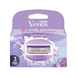 Ｐ＆Ｇ ジレットヴィーナス うるおい肌 スミレ 替刃 3個 FCJ373F-イメージ1