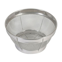 リバティーコーポレーション ステンレス製 キッチンザル 16cm 足付 FCE368W-LD-397