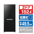 シャープ 冷蔵庫 ピュアブラック SJ-GD15R-B