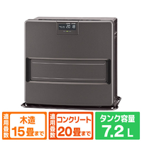 コロナ 木造15畳 コンクリート20畳まで 石油ファンヒーター VXシリーズ グレー FH-VX5724BY(H)