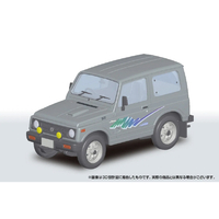 アオシマ 1/32 スズキ JA11 ジムニー(チャコールグレーメタリック) 楽プラ スナップキット No.18-CG Aﾗｸﾌﾟﾗ18CGJA11ｼﾞﾑﾆ-Cｸﾞﾚ-M