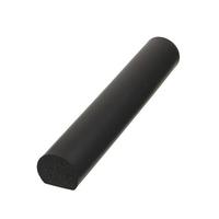 カーボーイ クッション かまぼこ型 40cm ブラック FCK0273-AC-111