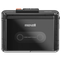 マクセル ポータブルカセットプレーヤー ブラック MXCP-P100BK