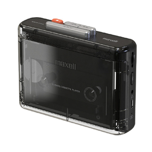 マクセル ポータブルカセットプレーヤー ブラック MXCP-P100BK-イメージ2