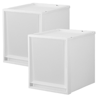 天馬 フィッツケースマルチ 40-35L 2個組 ホワイトクリア ﾌｲﾂﾂｹ-ｽﾏﾙﾁ40-35LWHCL2ｸﾞﾐ