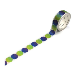 ワールドクラフト キラキラマスキングテープ Circle 15mm×5m FCU6140-KRMT15-053-イメージ1