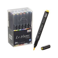 マービー ルプルーム 中間24色セット (黒軸) FC80562-3000B-24B