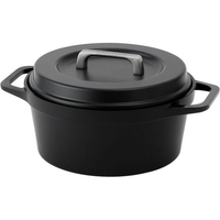 アイリスオーヤマ 無加水鍋 COTOCO 20cm チャコールグレー FC211TB-SMKSN-S20