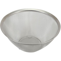 リバティーコーポレーション ステンレス製 ボウル型ザル 24cm 足付 FCE369W-LD-383