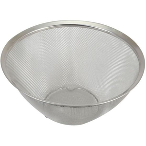 リバティーコーポレーション ステンレス製 ボウル型ザル 24cm 足付 FCE369W-LD-383-イメージ1