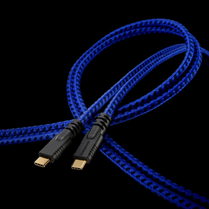ゾノトーン USB-2．0ケーブル(C-C) 2．0m GRANDIOシリーズ ブルー GRANDIO USB-2.0 CC 2.0M-イメージ1