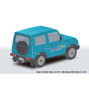 アオシマ 1/32 スズキ JA11 ジムニー(トリトンブルーメタリック) 楽プラ スナップキット No.18-TB Aﾗｸﾌﾟﾗ18TBJA11ｼﾞﾑﾆ-Tﾌﾞﾙ-M-イメージ2