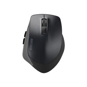 BUFFALO Bluetooth BlueLEDマウス(Sサイズ) Premium Fit ブラック BSMBB500SBK-イメージ2