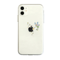 Dparks iPhone 12/12 Pro用ソフトクリアケース タイニーフェアリー DS19834I12P