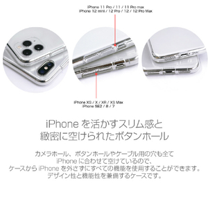 Dparks iPhone 12/12 Pro用ソフトクリアケース タイニーフェアリー DS19834I12P-イメージ5