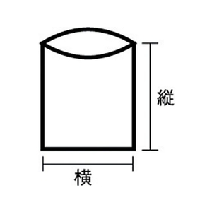 トラスコ中山 TRUSCO 厚手ポリ袋 縦200×横130×t0.1 透明 (100枚入) FC475GF-3539636-イメージ2