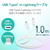 エレコム USB-C to Lightningケーブル(スタンダード) ホワイト MPA-CL10XWH-イメージ3