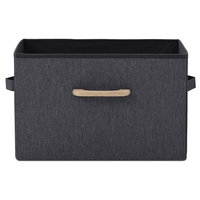 山善 どこでも収納ボックス 2P ブラウン YTC-MSB2P-BR