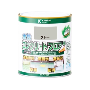 カンペハピオ 水性コンクリートフロア用 グレー 0.7L FCB981M-イメージ1