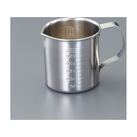 エスコ 300ml 計量カップ ステンレス製 FCJ737H-EA991KS-0.4