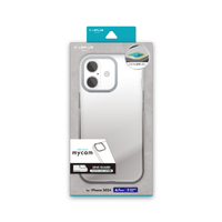 MSソリューションズ iPhone 16 Plus用カメラ保護ハイブリッドケース「mycam」 シルバー LN-IA24MCSV