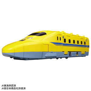 タカラトミー 動くぞ!変形!ギガデカドクターイエロー PLAブヒン Pﾚ-ﾙﾍﾝｹｲｷﾞｶﾞﾃﾞｶﾄﾞｸﾀ-ｲｴﾛ--イメージ11
