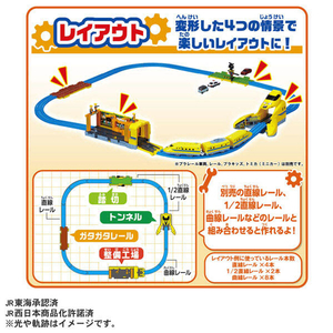 タカラトミー 動くぞ!変形!ギガデカドクターイエロー PLAブヒン Pﾚ-ﾙﾍﾝｹｲｷﾞｶﾞﾃﾞｶﾄﾞｸﾀ-ｲｴﾛ--イメージ7