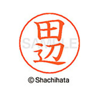 シヤチハタ ネームペン用ネーム シルバー 既製 田辺 FC47164-X-GPS-1393
