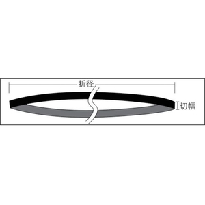 トラスコ中山 TRUSCO ゴムロープエンドレス22mm×0.5ー0.65m 1本入 エンドレスタイプ(リングタイプ)22500～65021 FC169GB-4377281-イメージ4