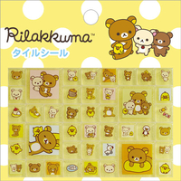 サンエックス タイルシール リラックマ ﾀｲﾙｼ-ﾙﾘﾗﾂｸﾏ
