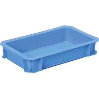 ＤＩＣプラスチック DA型コンテナDA-5L 外寸:W326×D204×H61 青 FC843FX-5004837