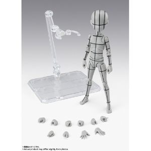バンダイスピリッツ S．H．Figuarts ボディくん -杉森建- Edition-ワイヤーフレーム-(Gray Color Ver．) SHFﾎﾞﾃﾞｲｸﾝｽｷﾞﾓﾘｹﾝWFｸﾞﾚｲ-イメージ2