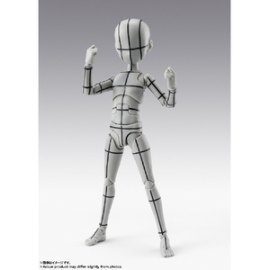 バンダイスピリッツ S．H．Figuarts ボディくん -杉森建- Edition-ワイヤーフレーム-(Gray Color Ver．) SHFﾎﾞﾃﾞｲｸﾝｽｷﾞﾓﾘｹﾝWFｸﾞﾚｲ-イメージ3