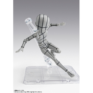 バンダイスピリッツ S．H．Figuarts ボディくん -杉森建- Edition-ワイヤーフレーム-(Gray Color Ver．) SHFﾎﾞﾃﾞｲｸﾝｽｷﾞﾓﾘｹﾝWFｸﾞﾚｲ-イメージ6