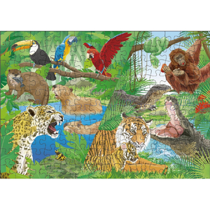 くもん出版 くもんのジグソーパズル STEP5 大自然の動物たち STEP5ﾀﾞｲｼｾﾞﾝﾉﾄﾞｳﾌﾞﾂﾀﾁ-イメージ6