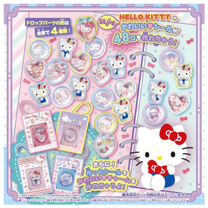 タカラトミー キラ★ガチャシール ぷっくりドロップ 専用別売りセット ハローキティ ｷﾗｶﾞﾁﾔｼ-ﾙﾌﾟﾂｸﾘﾄﾞﾛﾂﾌﾟｷﾃｲ-イメージ1