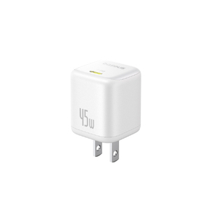 Baseus PicoGo USB-C急速充電器 GaN6Pro技術 45W Moon White P1017680121300-イメージ2